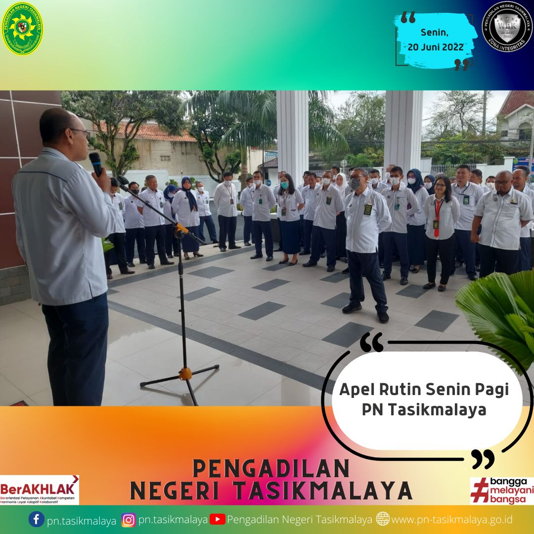 Apel Pagi 200622