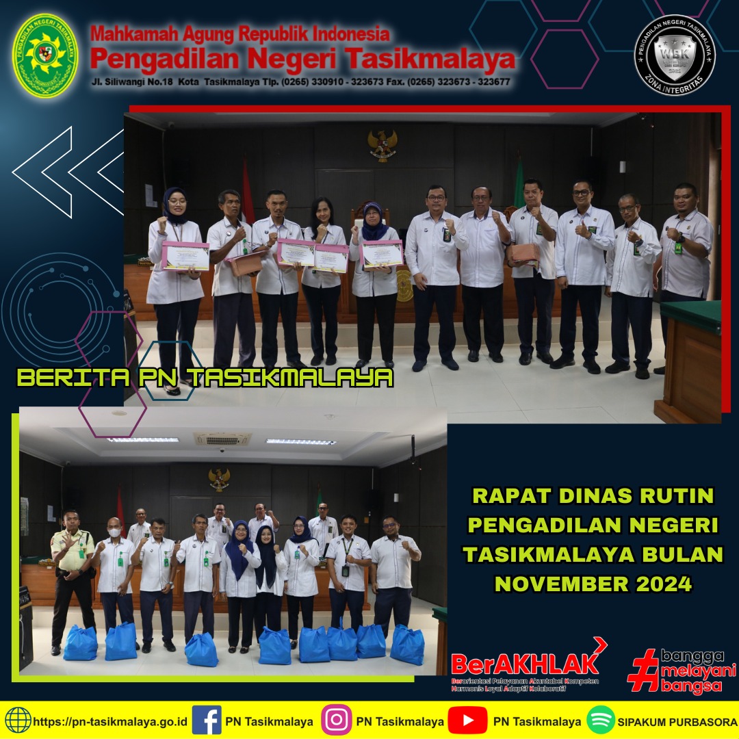 Rapat Dinas Rutin Bulan November 2024 1