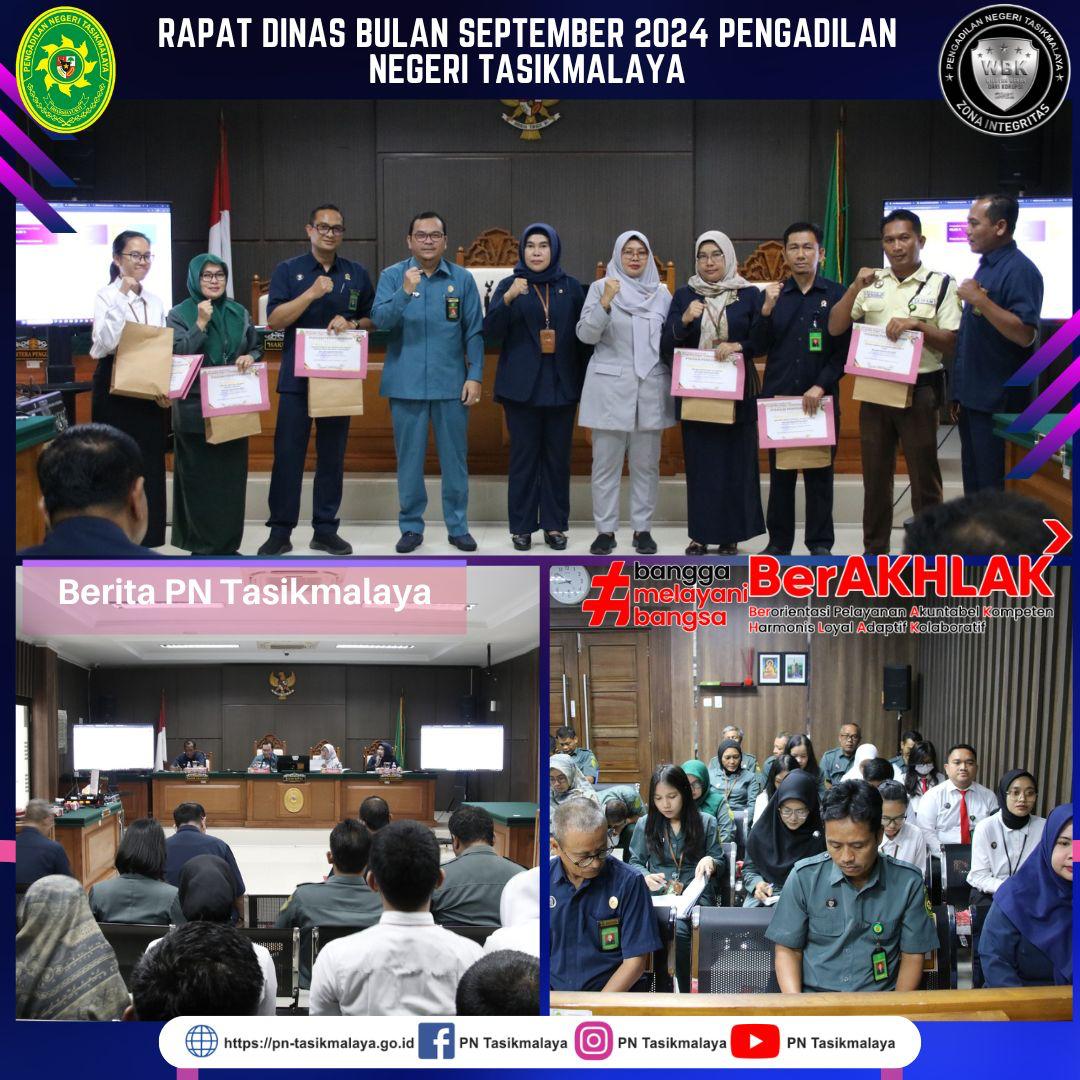 Rapat Dinas September 2024
