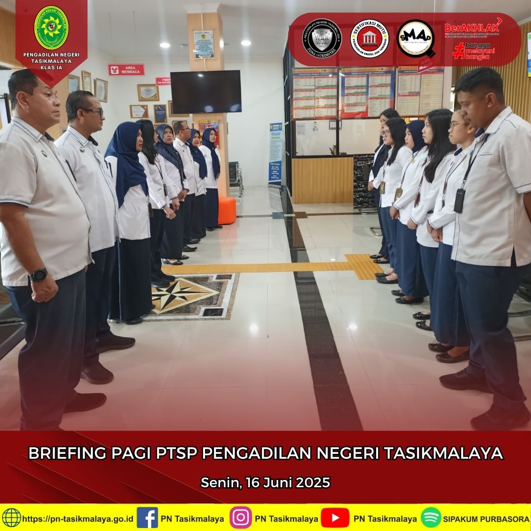 BRIEFING PAGI 16062025