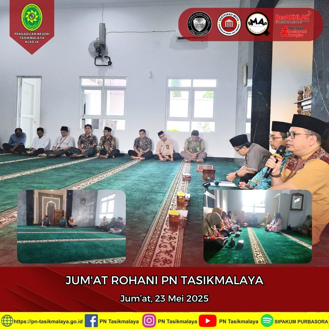 JUMAT ROHANI PN TASIKMALAYA