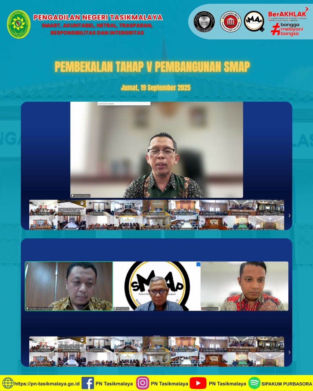 Pembekalan Tahap V Pembangunan SMAP