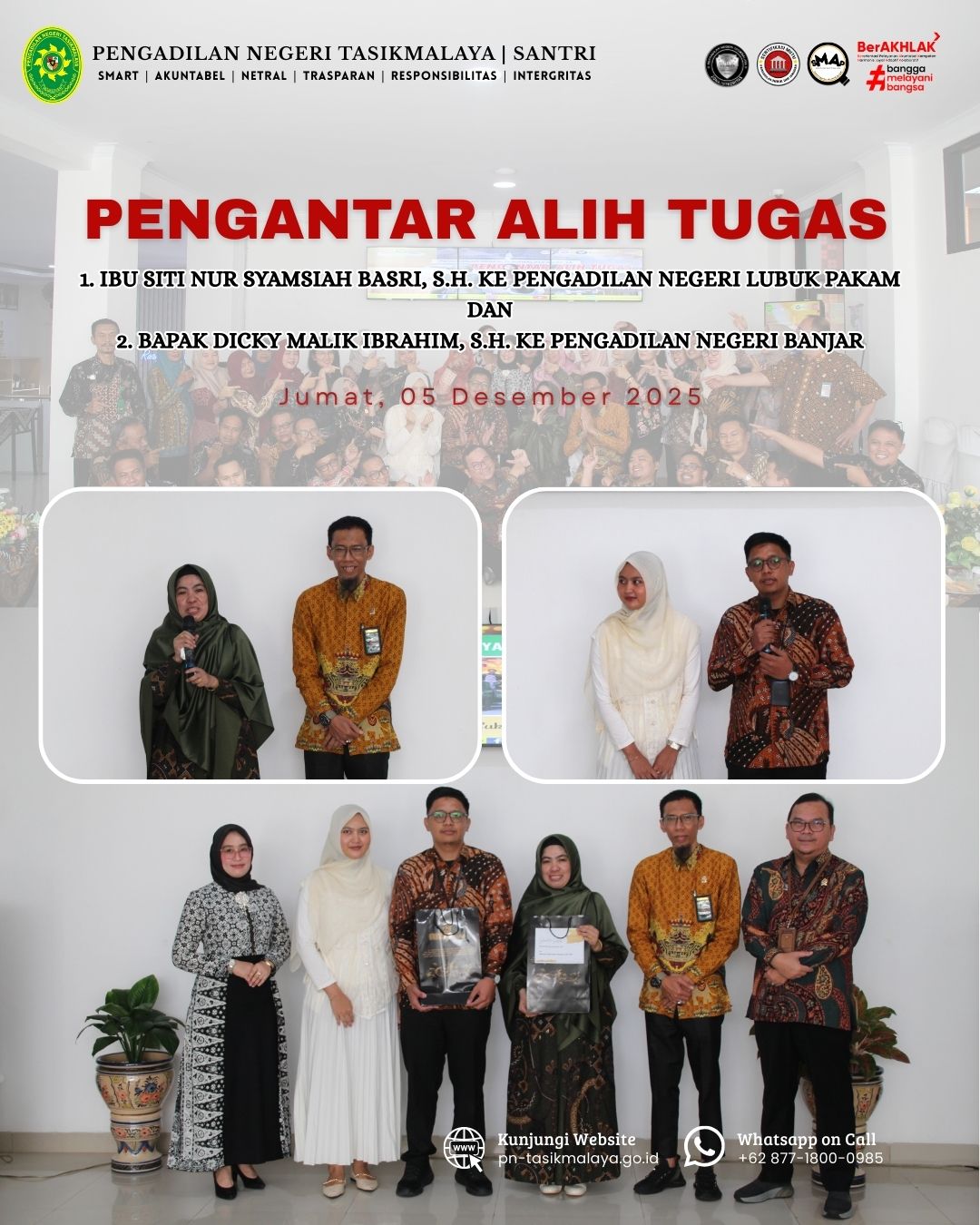 Pengantar Alih Tugas 05122025