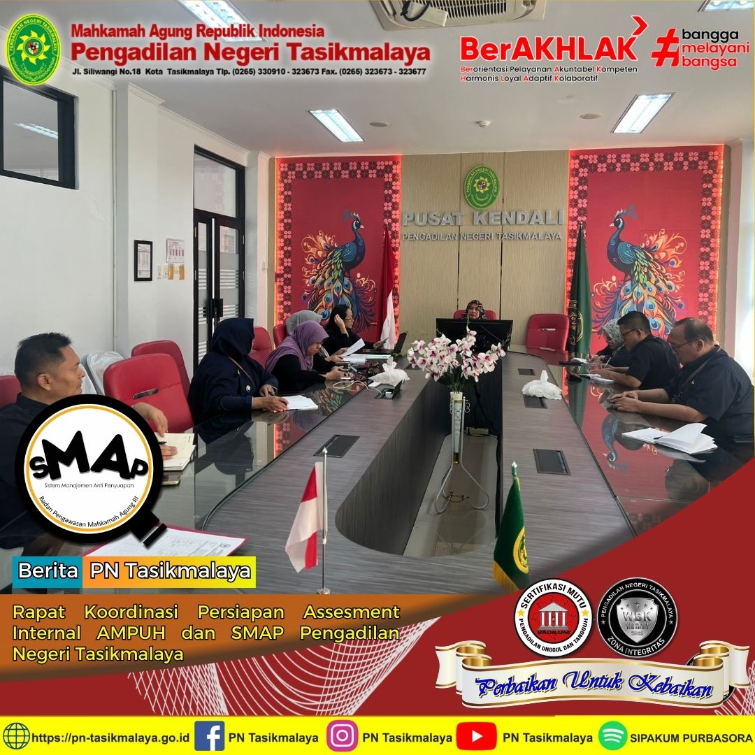 Rakor Persiapan Assesment Internal