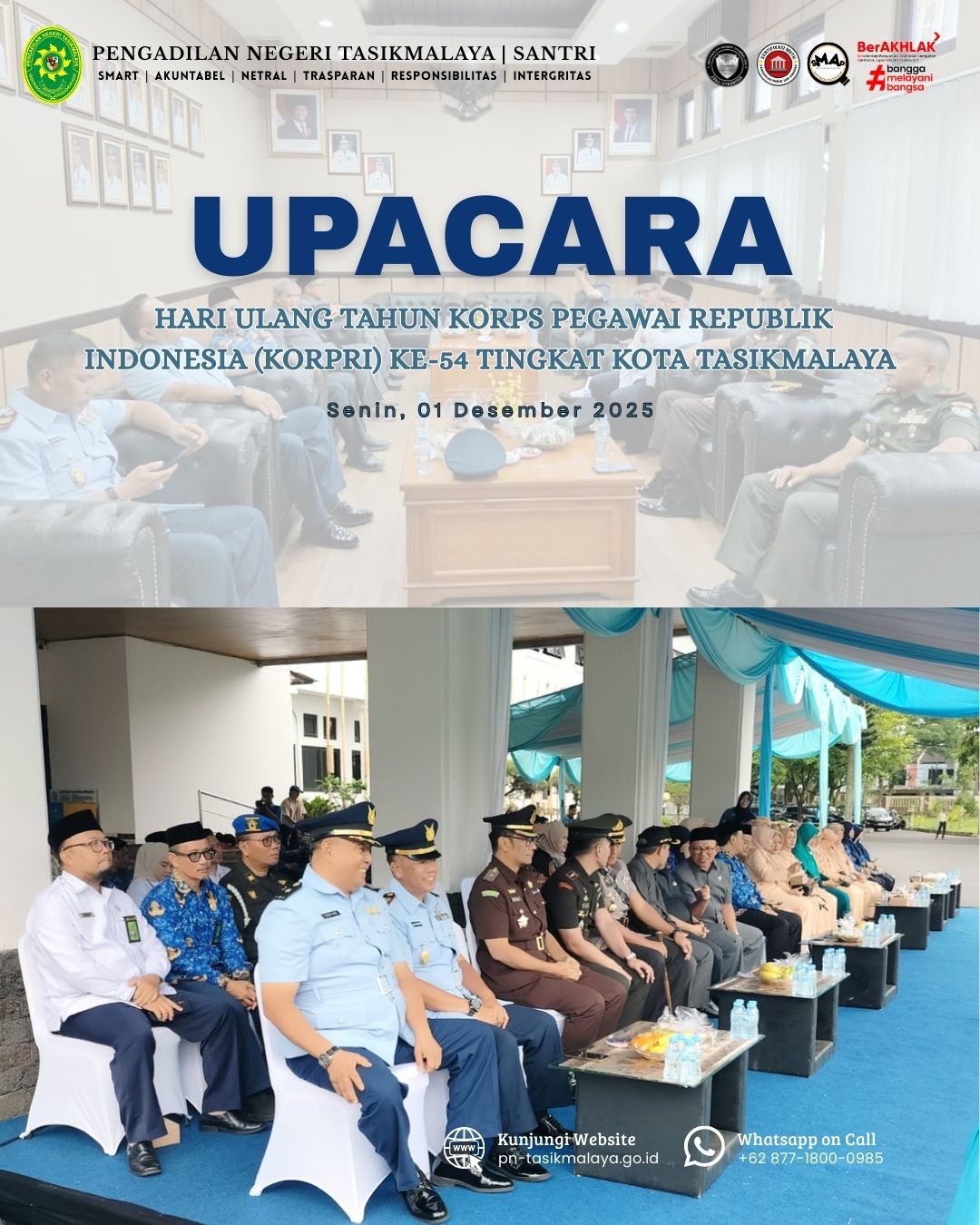 UPACARA HUT KORPRI