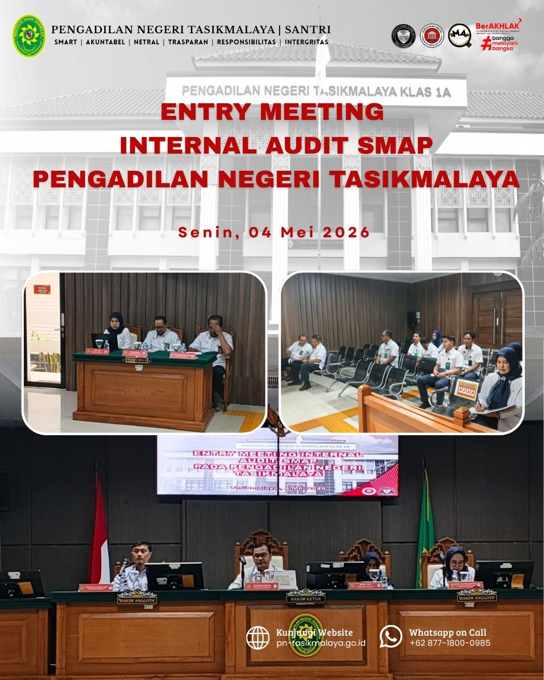Entry Meeting Audit Internal SMAP