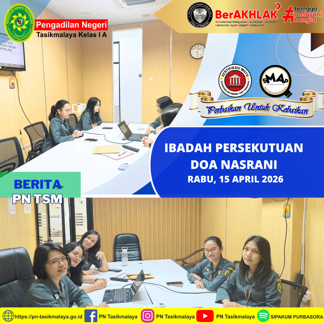 IBADAH PERSEKUTUAN DOA NASRANI
