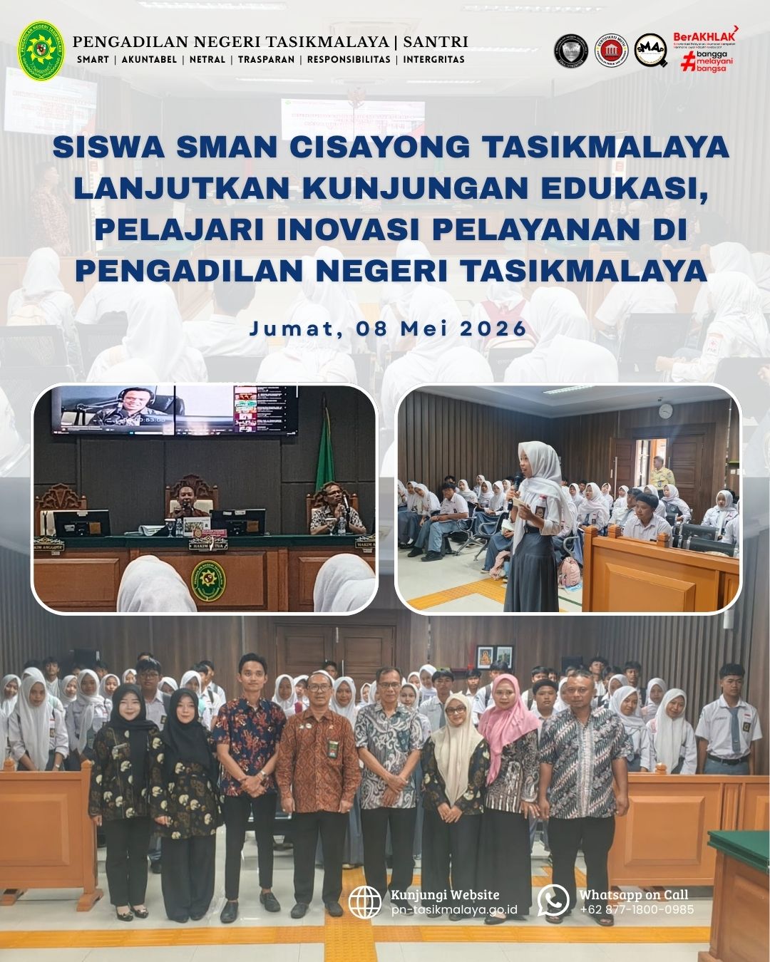 Kunjungan SMAN 1 Cisayong H2