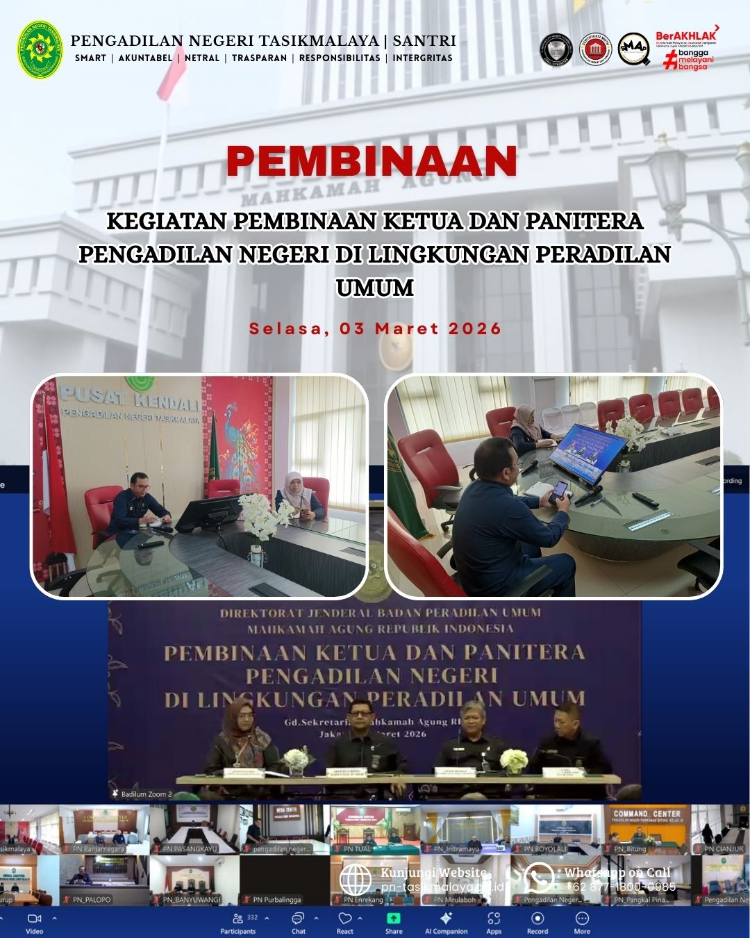 Pembinaan Dirjen Badilum