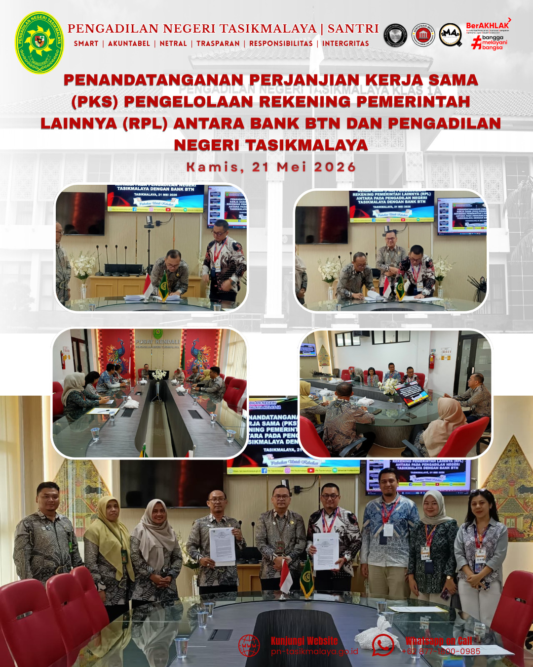 Penandatanganan Perjanjian Kerja Sama
