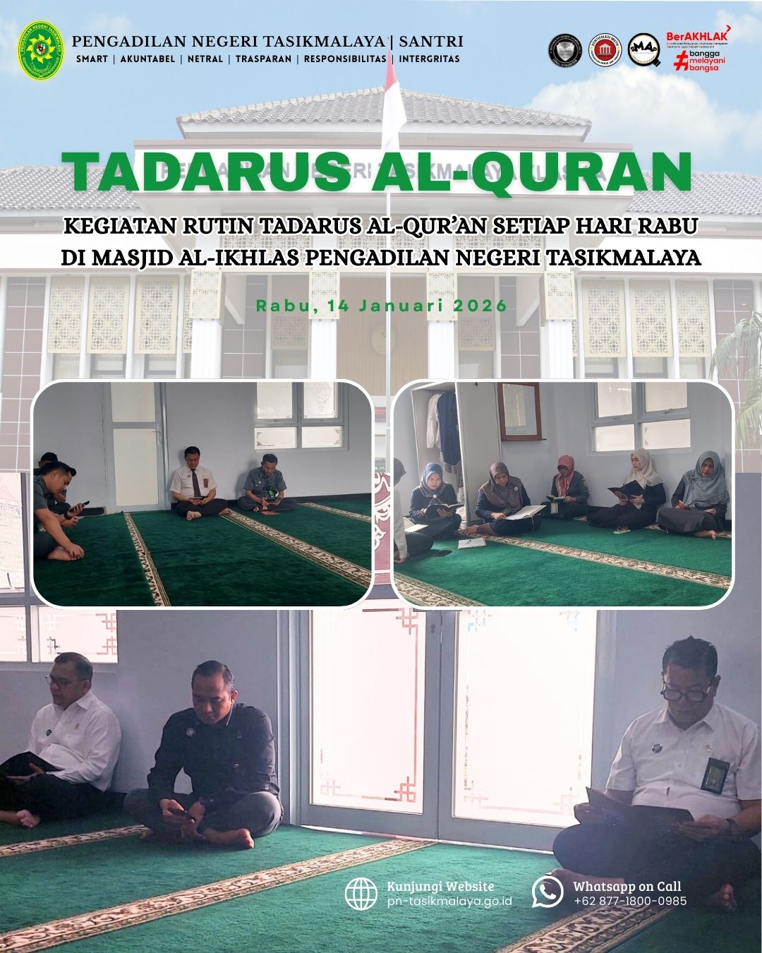 TADARUS AL QURAN 14012026