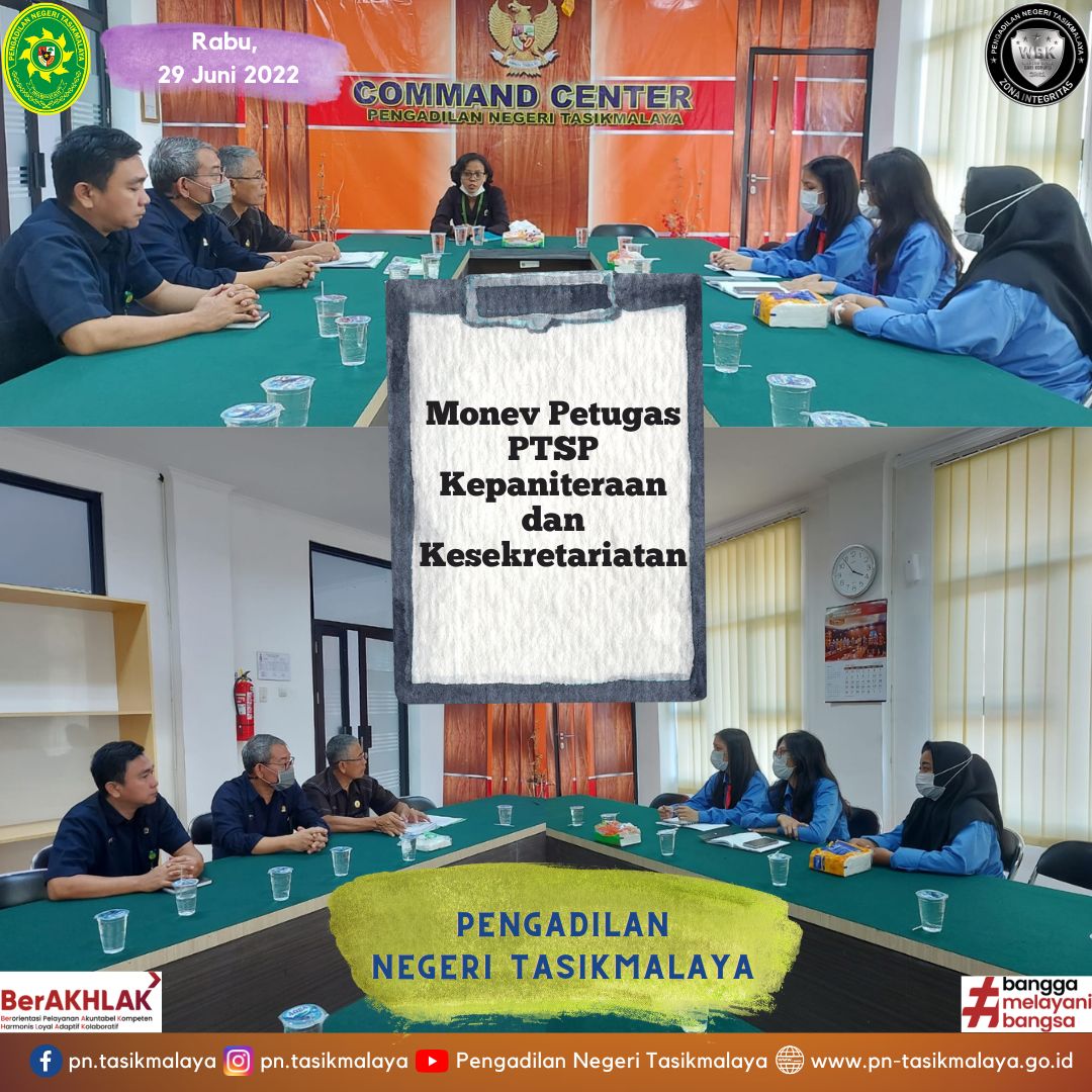 Monev Petugas PTSP 290622