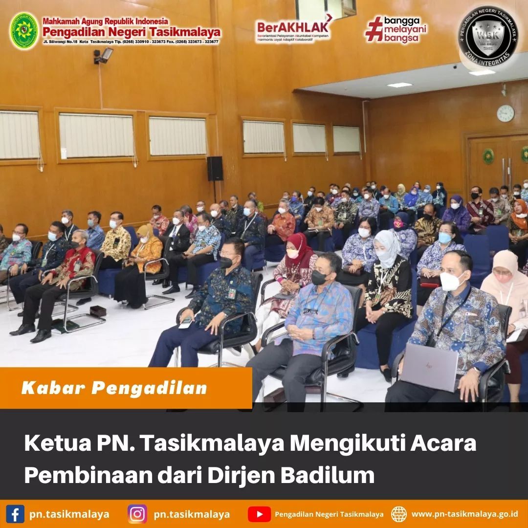 Pembinaan 1Dirjen190522
