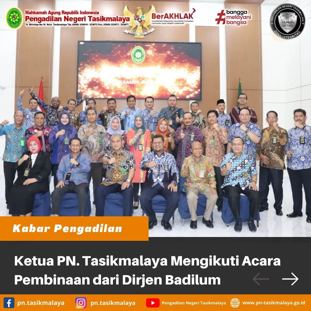 Pembinaan 4Dirjen190522
