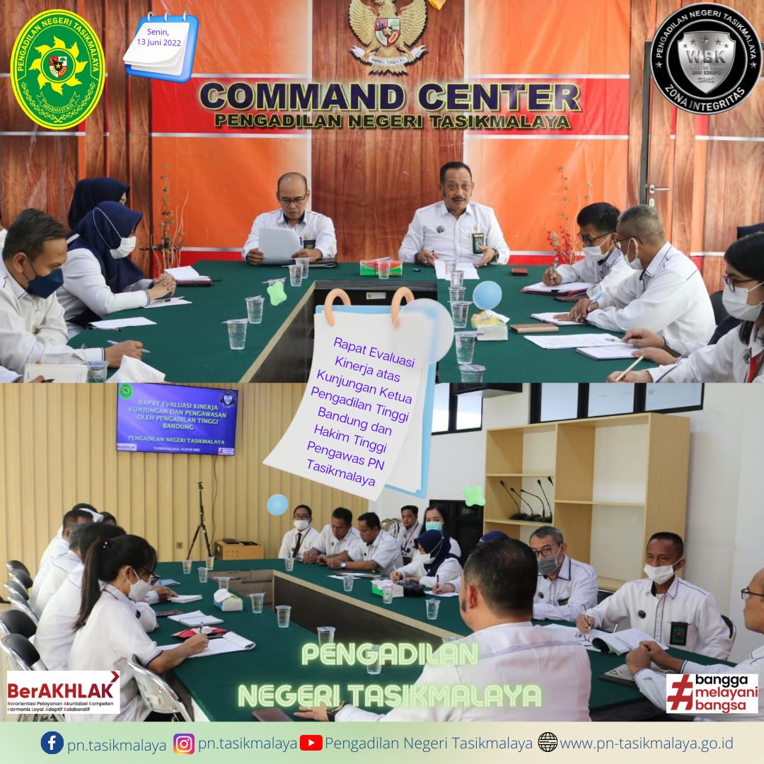 Rapat evaluasi kinerja 01 130622